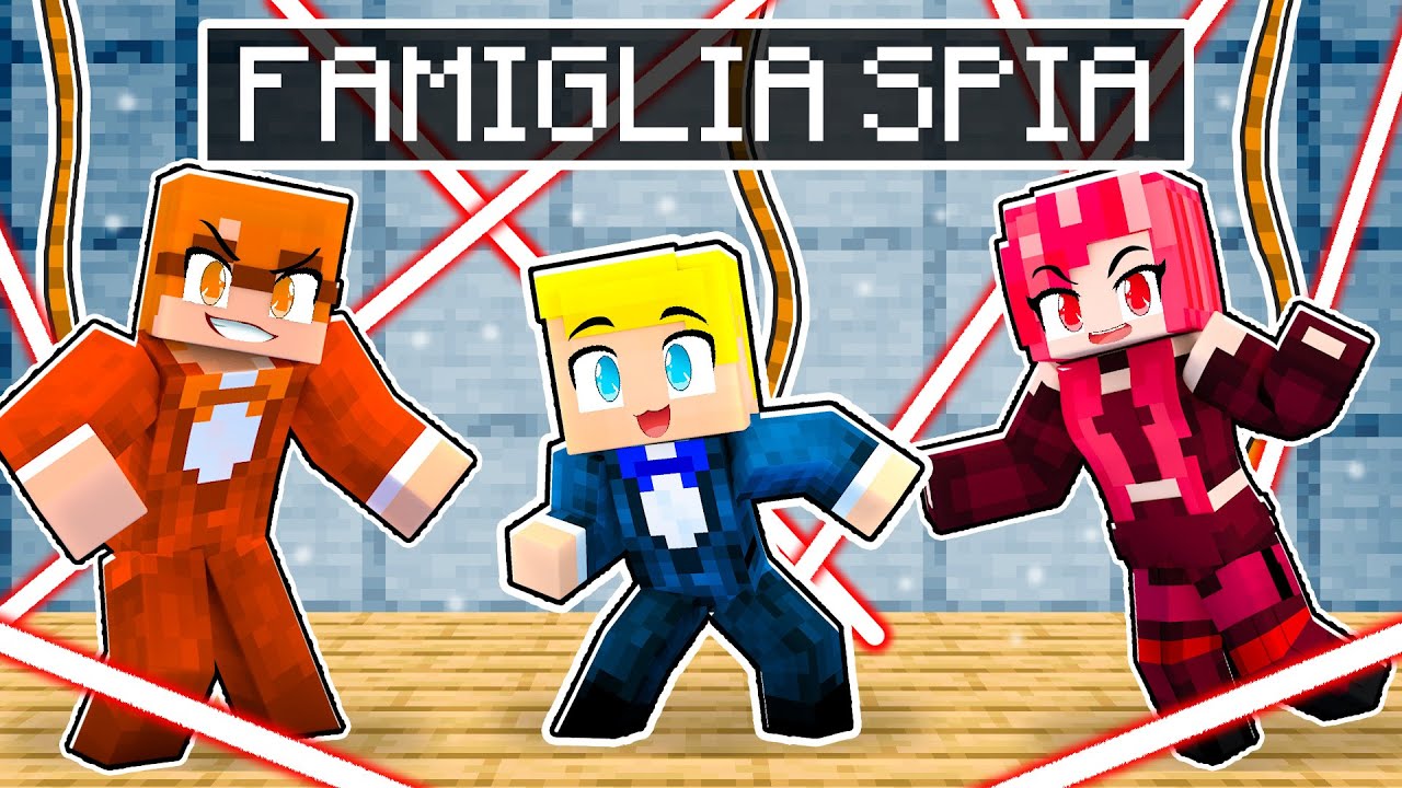 Diventiamo La Famiglia SPIA Su Minecraft!