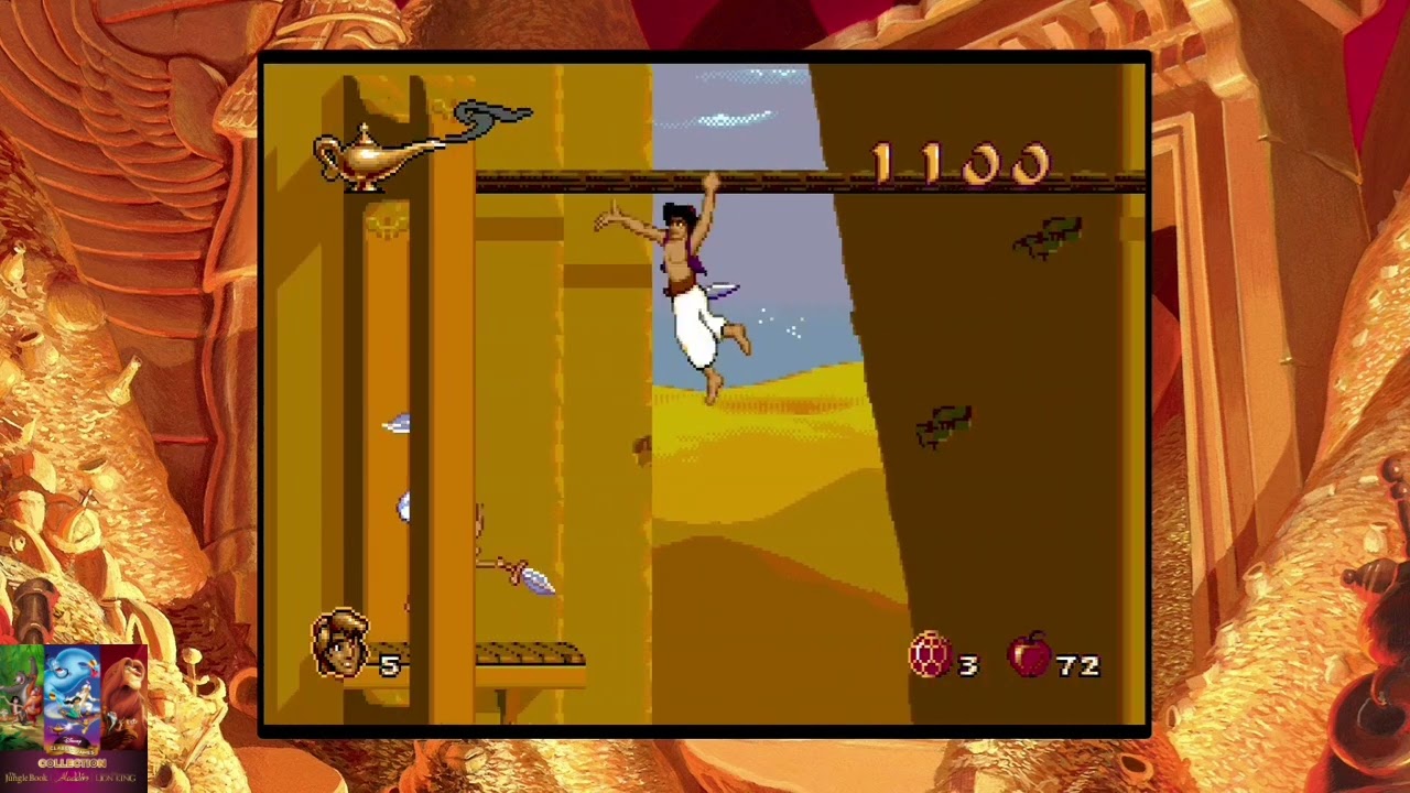 Disney Classic Games: Aladdin (XBOX Series X|S|) Level 1 - Agrabah Market | Gameplay Clip