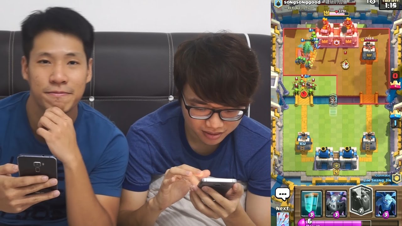LIMPEK CLASH ROYALE#15 - 部落大战! CLAN BATTLE!