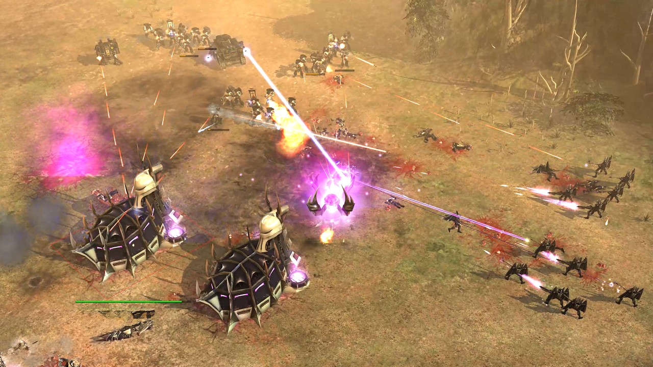 4v4 Skirmish Gameplay (Insane AI) - Warhammer 40K Dawn of War Definitive Edition