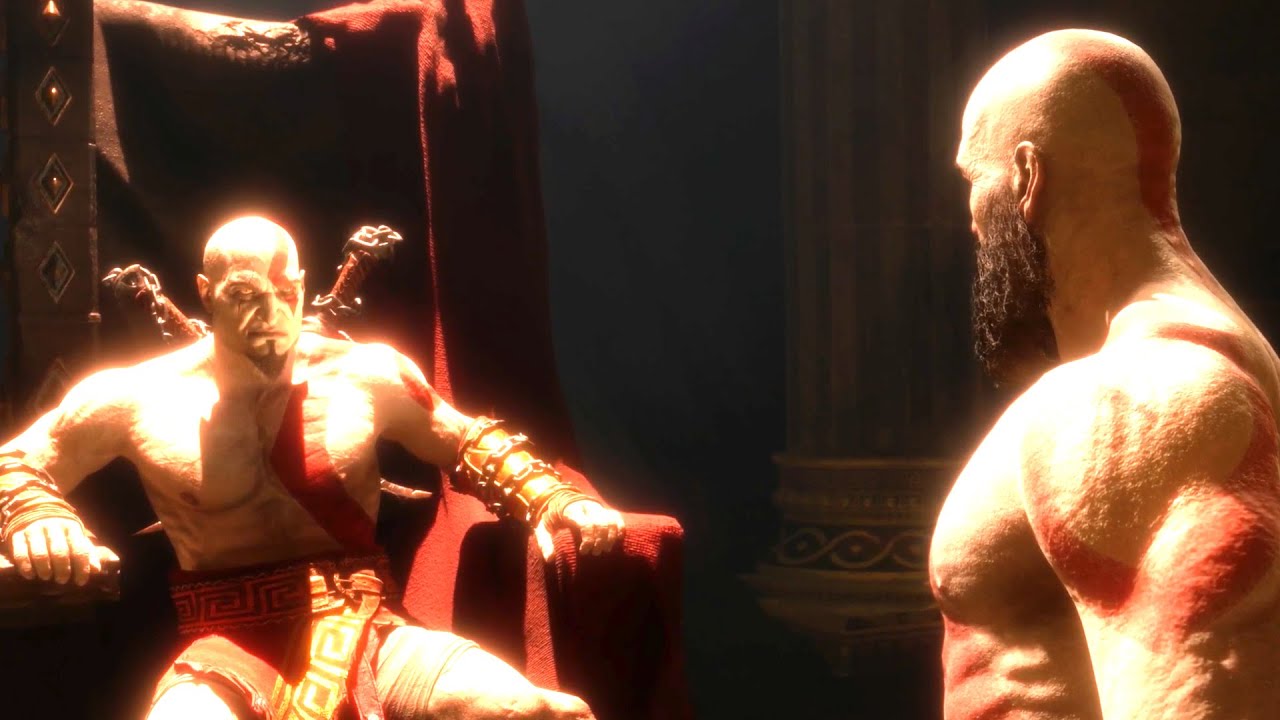 Кратос противостоит своему молодому «я» — God of War Ragnarok Valhalla DLC 2023 PS5