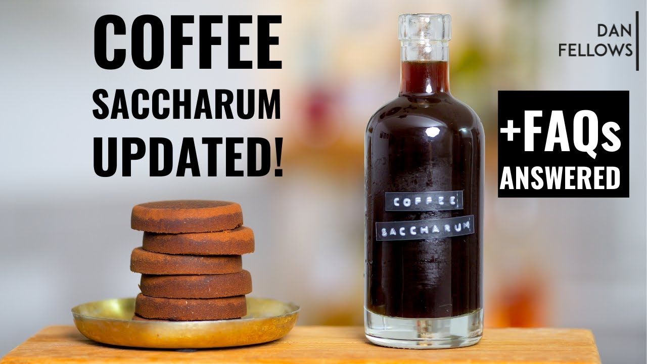 Coffee Saccharum Syrup ♻️ The Ultimate Espresso Martini Syrup!