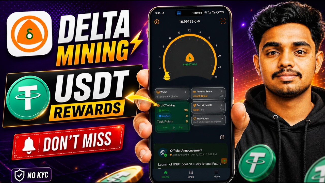 Delta Kim Registration 2026 | How to Create Account & Start Mining😱🔥