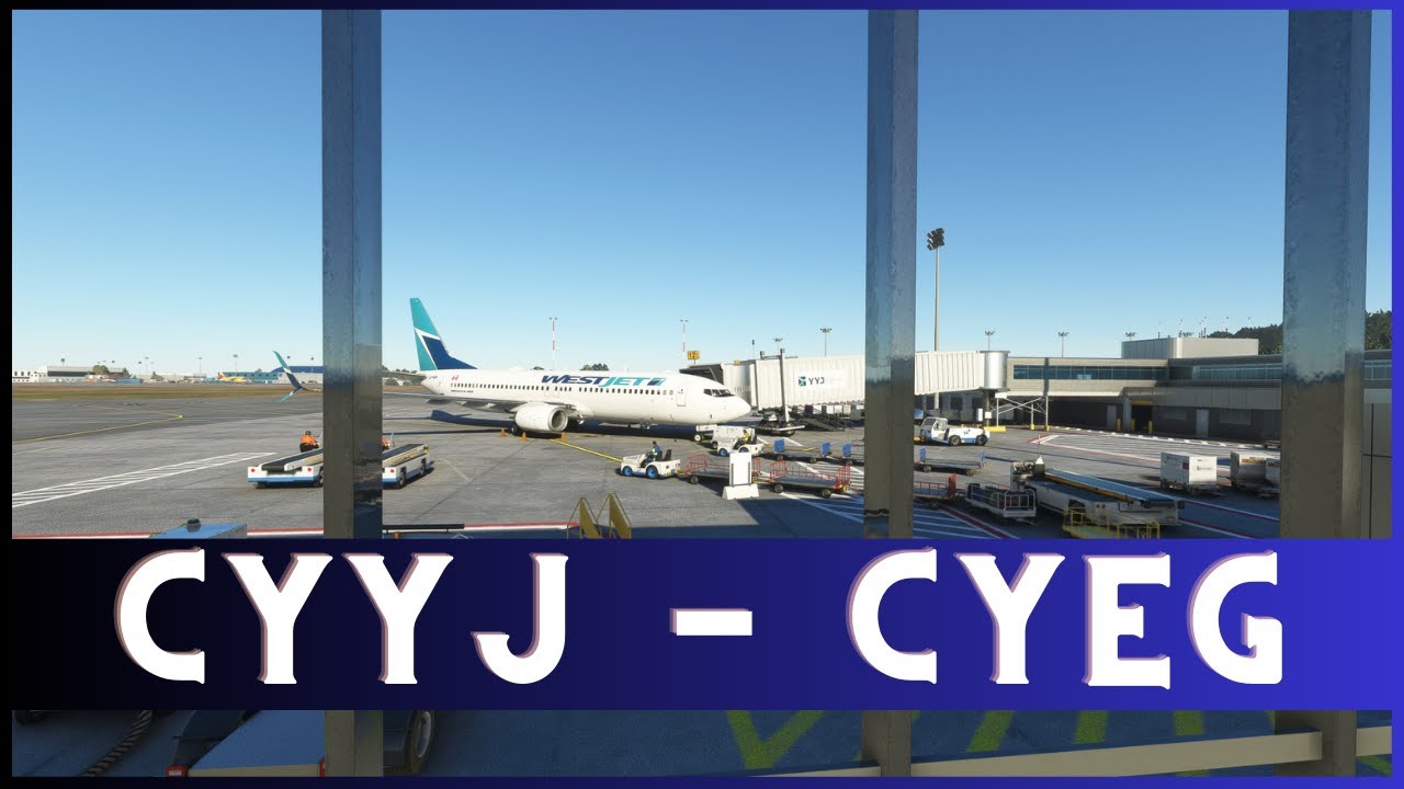 MSFS Live - Victoria - Edmonton - Real World WestJet Ops - PMDG 737-800