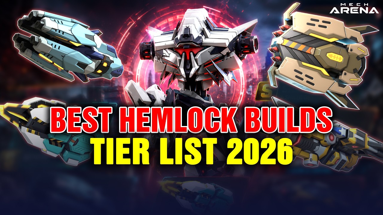 Hemlock Best Weapons Tier List (2026) | S-Rank & A-Rank Builds Explained | Mech Arena