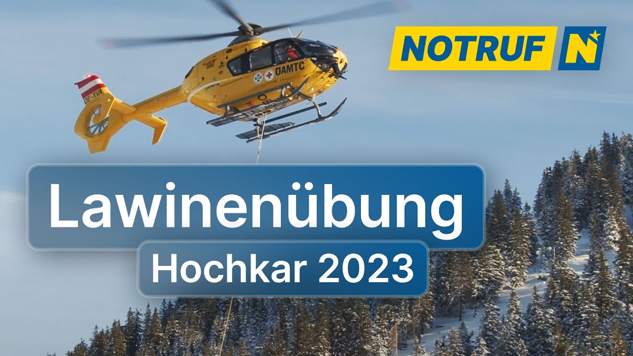 LeoMobil: Lawinenübung Hochkar 2023