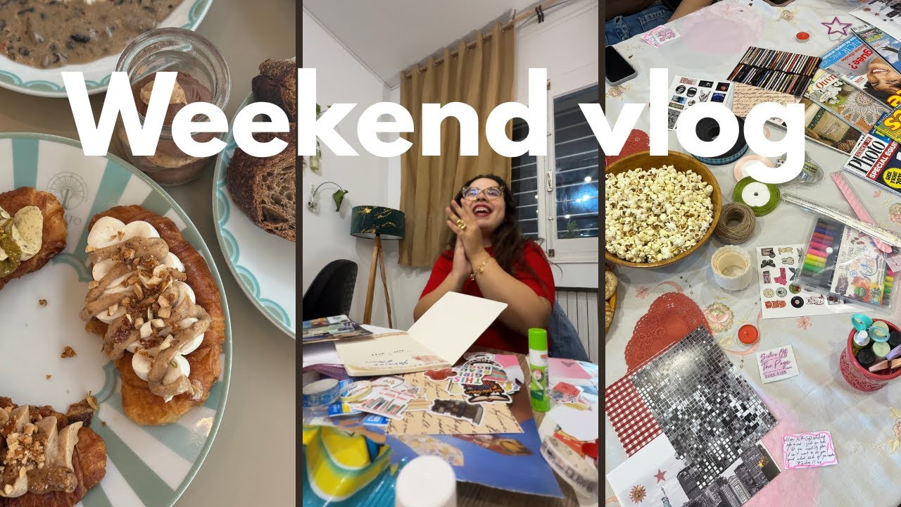 WEEKEND VLOG | Girls, Books & Crafts.