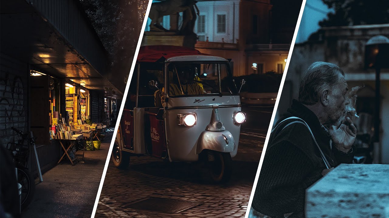 A Night In Rome (POV) Street Photography in Italy🇮🇹