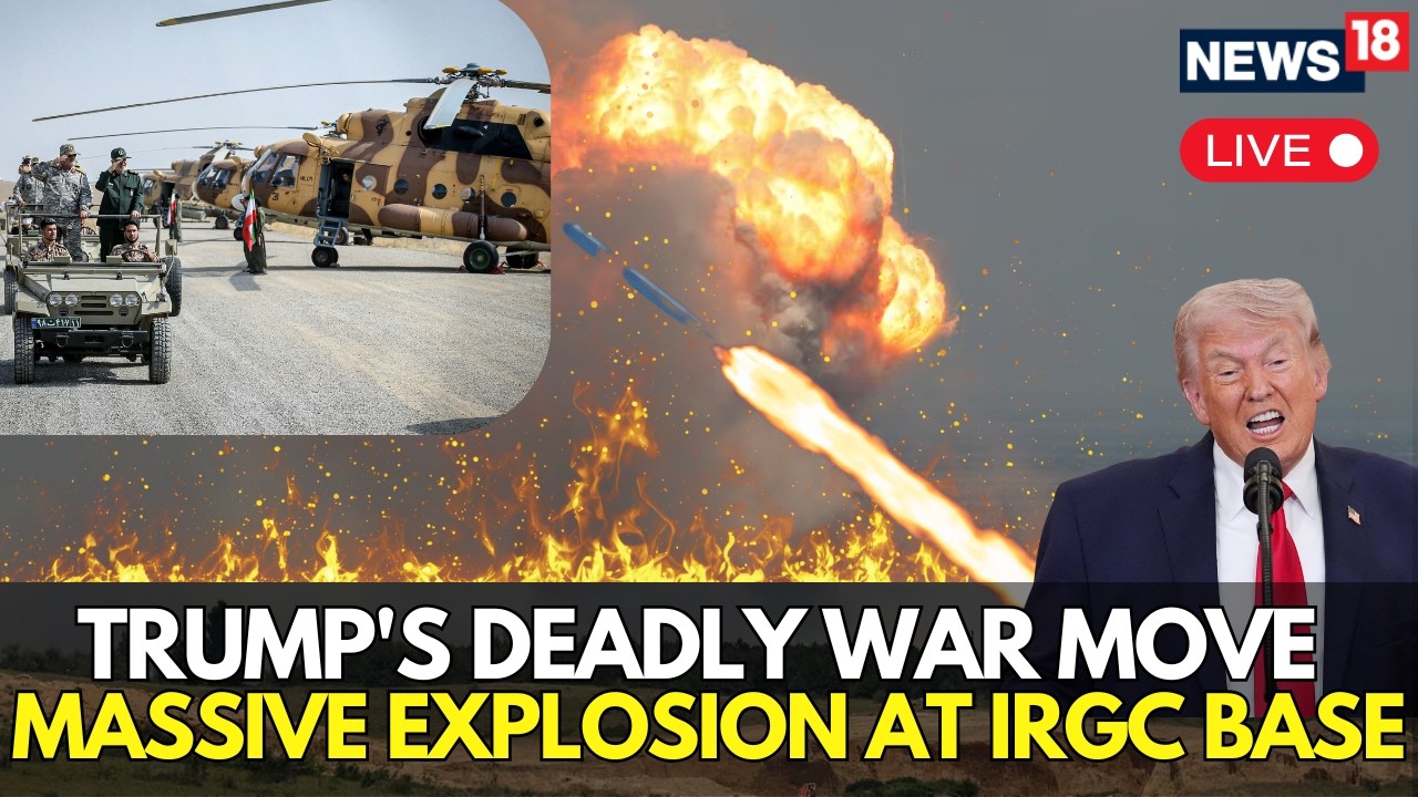 BIG BREAKING: Huge Blast Rocks IRGC Base After Trump&rsquo;s Aggressive War Decision | IRAN WAR LIVE NEWS