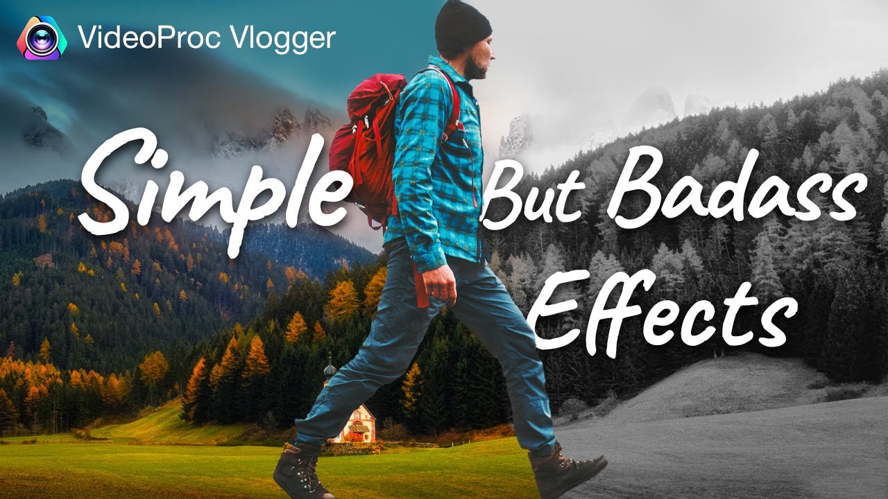 Create BADASS Effects with Transition Presets in VideoProc Vlogger | Tutorial and More