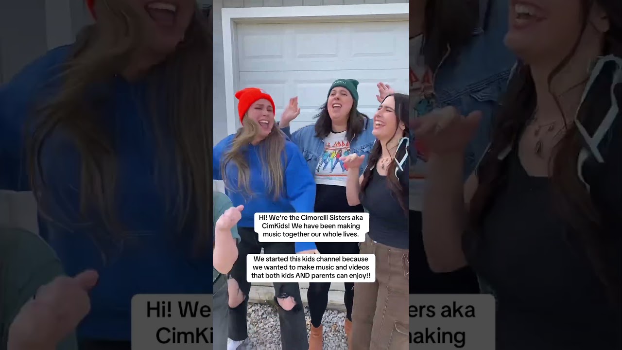POV: you start a kids channel with your sisters | Cimorelli 