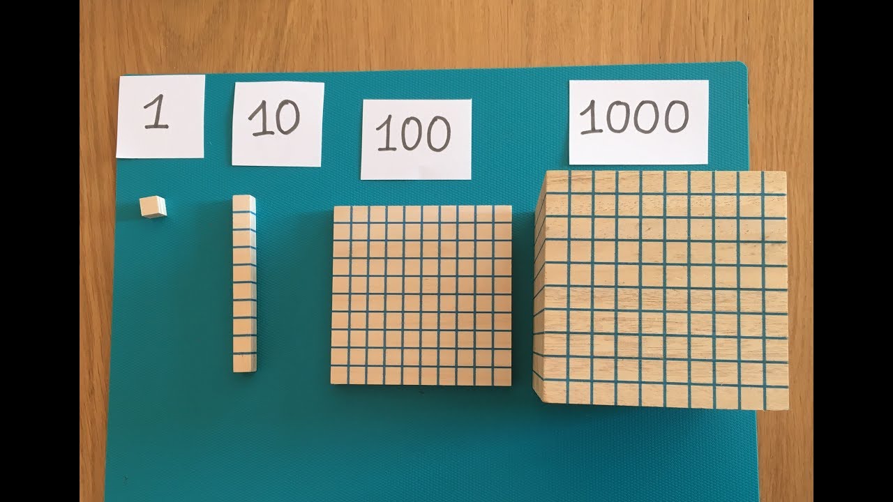 Impariamo a contare fino a 1000 con i Blocchi aritmetici multibase