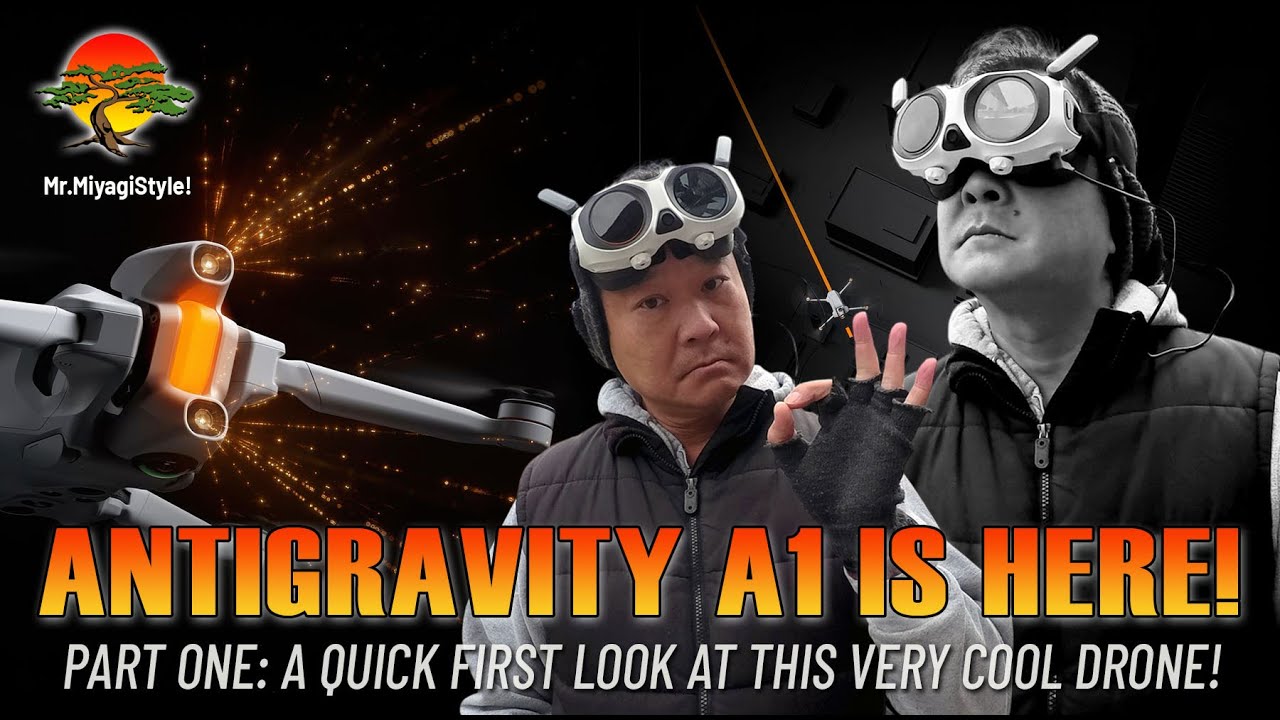 Наконец-то он здесь! Первый взгляд на дрон AntiGravity A1 360!
