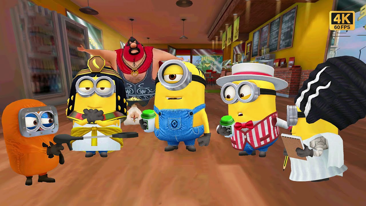 Despicable Me 3 Minion Rush Walkthrough (Full Screen 4K Part 16)