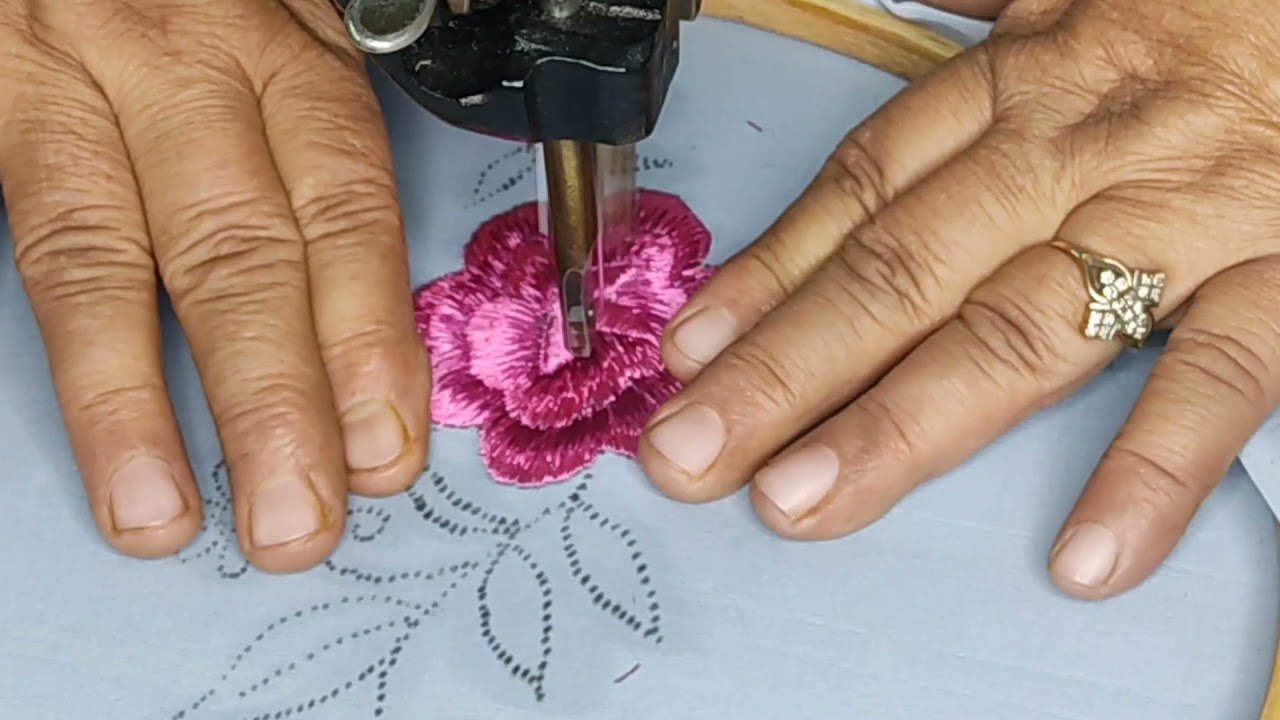 Machine ki kadai with Embroidery machine