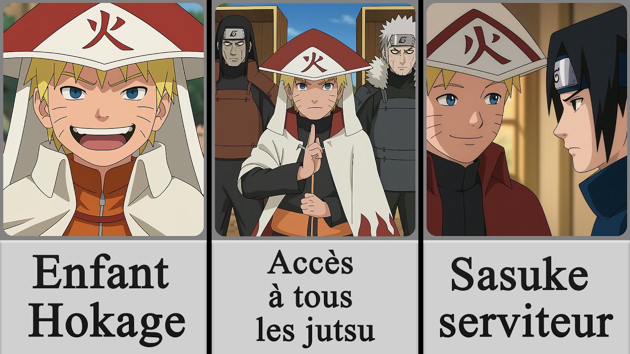 Et si Naruto devenait Hokage enfant ?