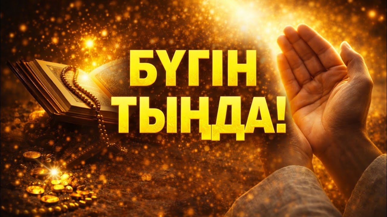 БҮГІН ТЫҢДА | РЫЗЫҚ АШЫЛАДЫ | ӘЛ-УАҚИЯ