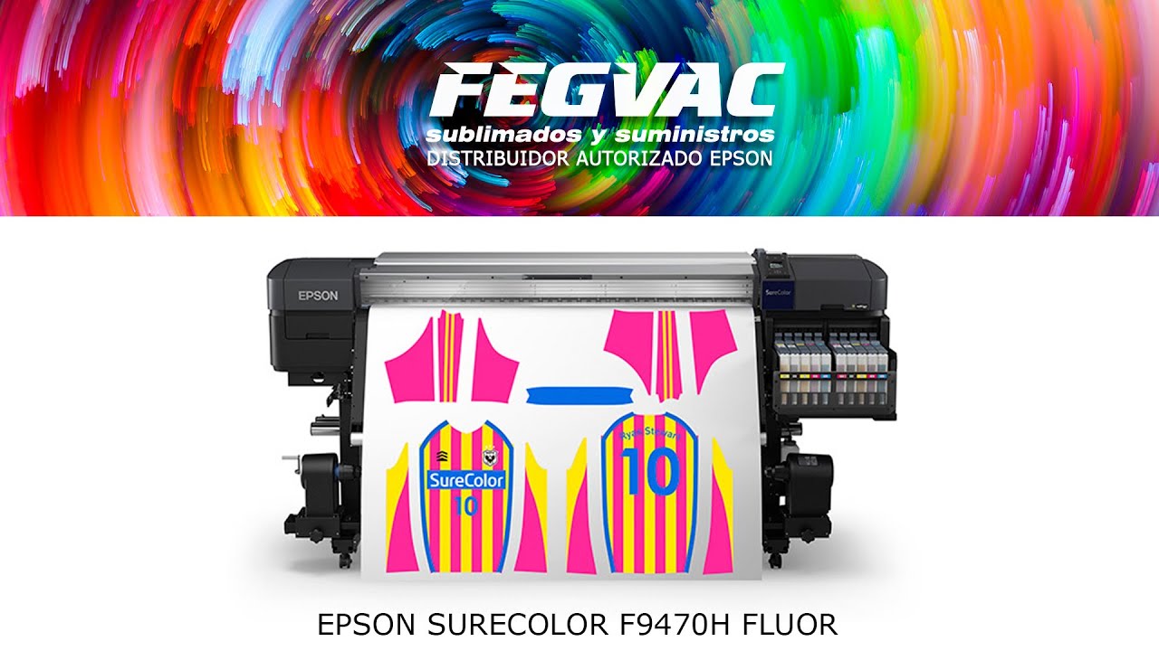 PLOTTER DE SUBLIMACIÓN EPSON F9470H FLUOR FEGVAC