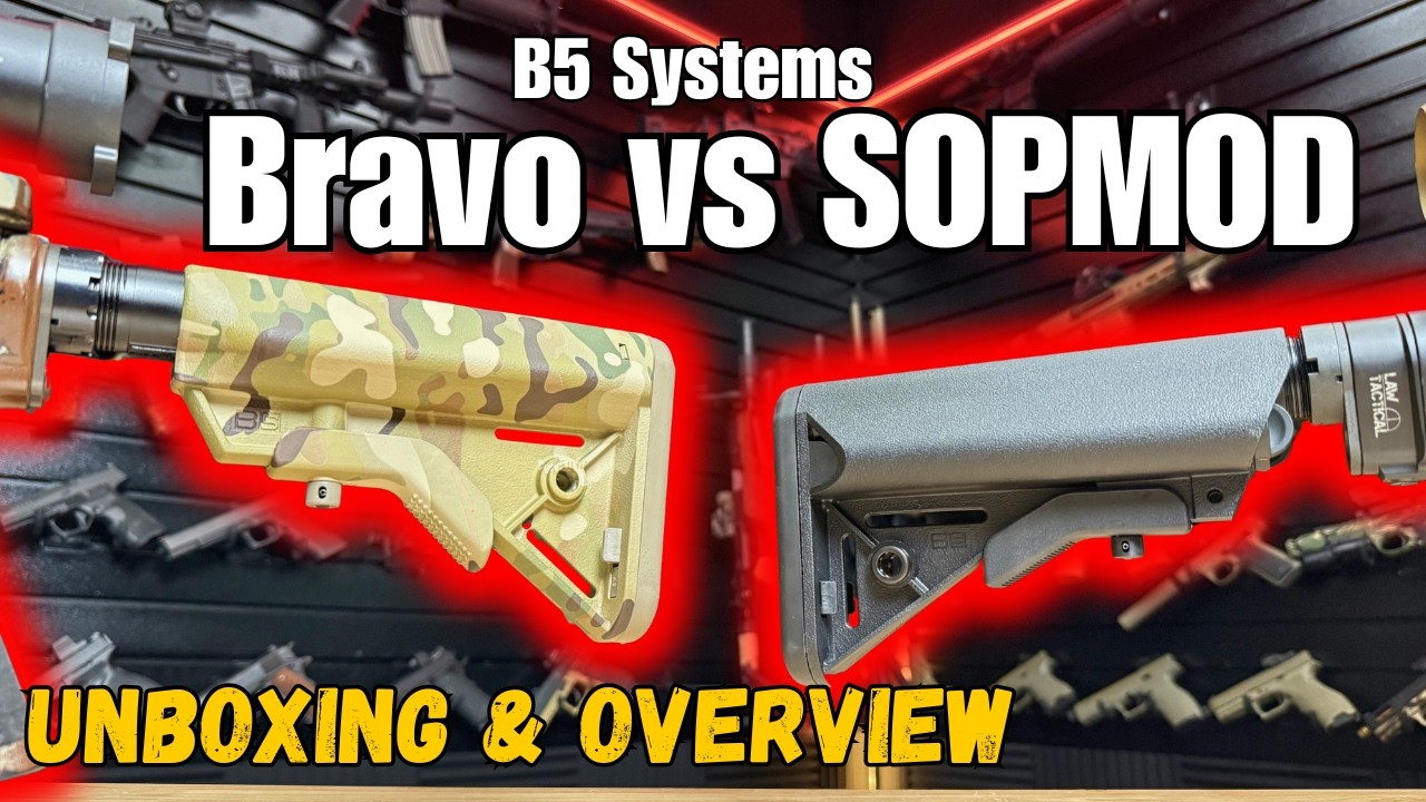 B5 Systems Bravo против Enhanced SOPMOD Stock | Распаковка и обзор