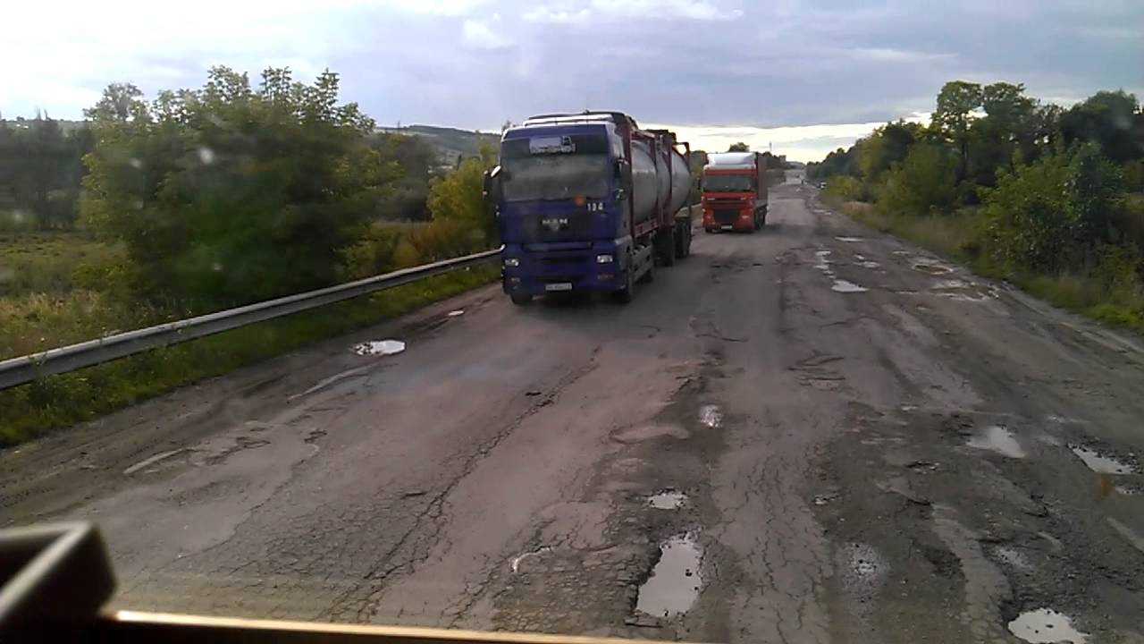 Ukraina. Janek. Drogi na Ukrainie