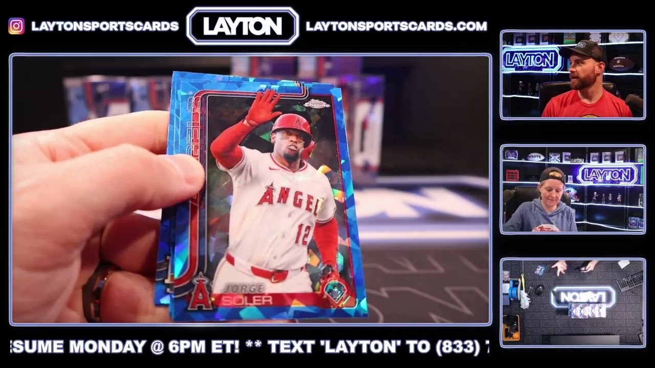 2025 Topps Chrome Update Series Baseball Sapphire Edition 10 Box Case Break #9