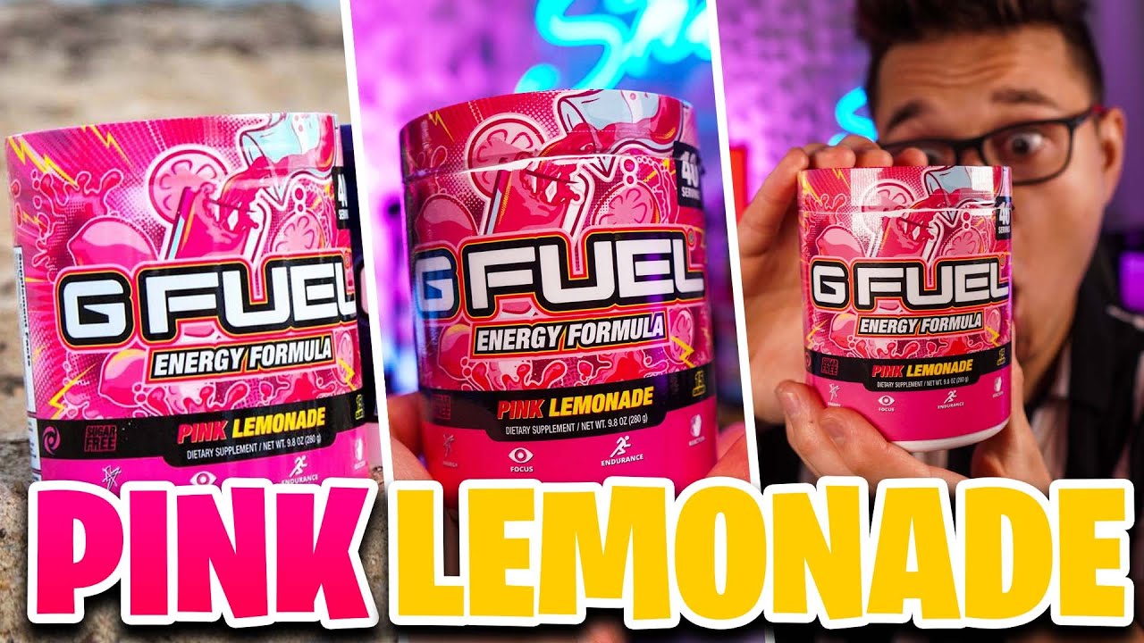 Pink Lemonade GFUEL Flavor Review!