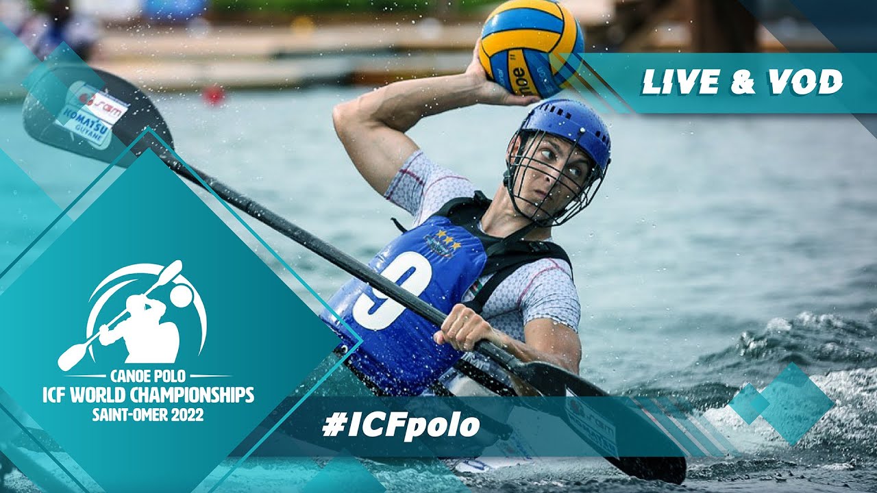 2022 ICF Canoe-Kayak Polo World Championships Saint Omer France / Day 1: Pitch 2