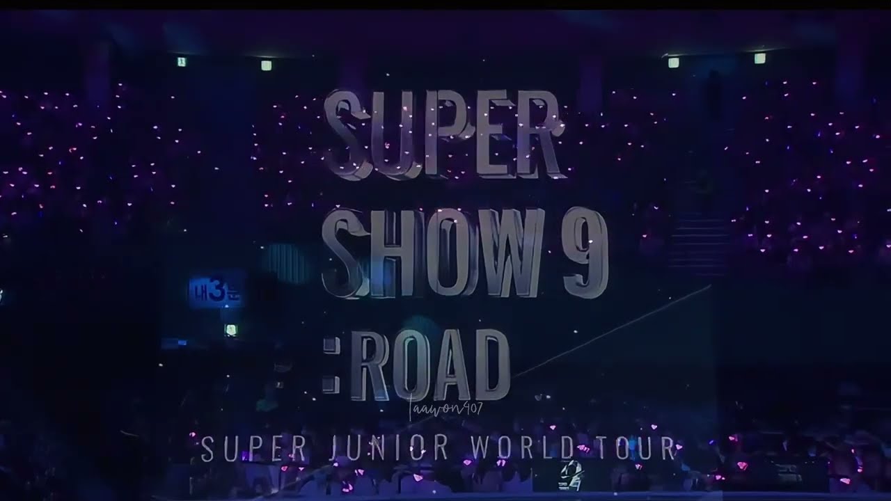Super Junior (Super Week-SS9) - Song For You (Super Show Opening)