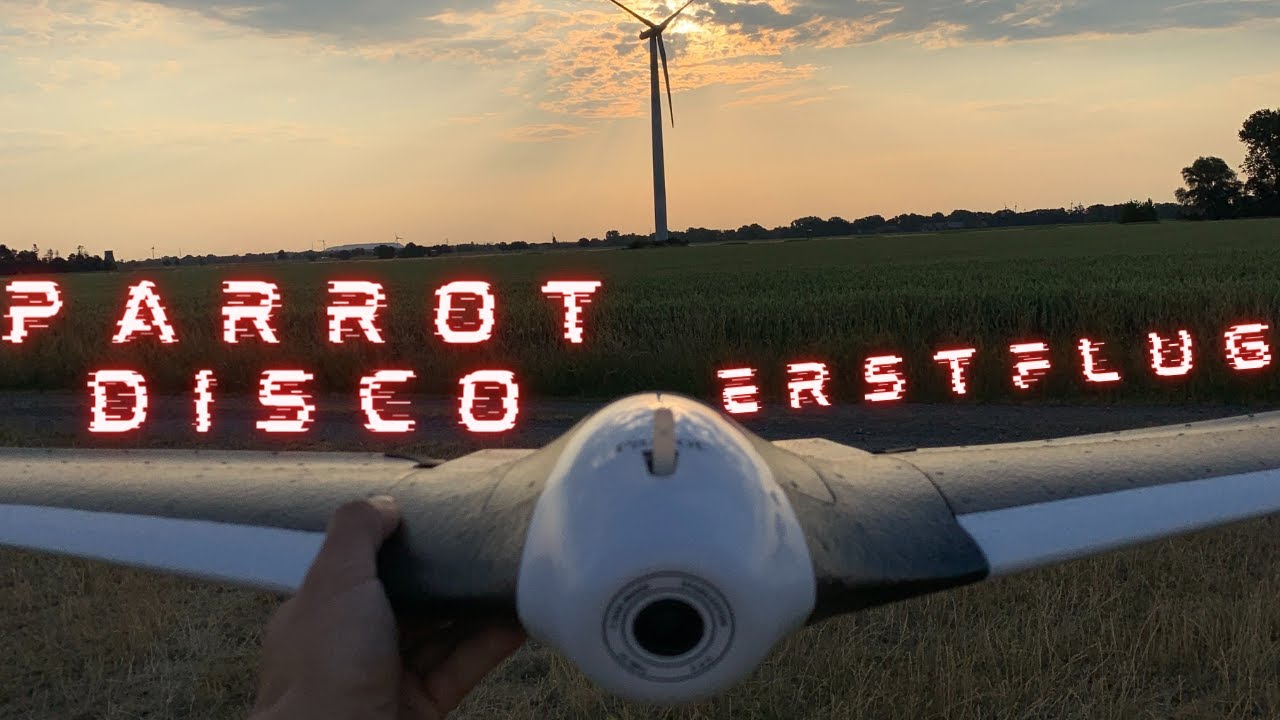PARROT DISCO WING in 2022 | Teil 2 | Erstflug & OnBoard Aufnahme | FPV Nurflügler