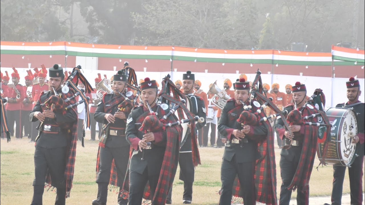 सेना के बैंड द्वारा बेहतरीन प्रदर्शन