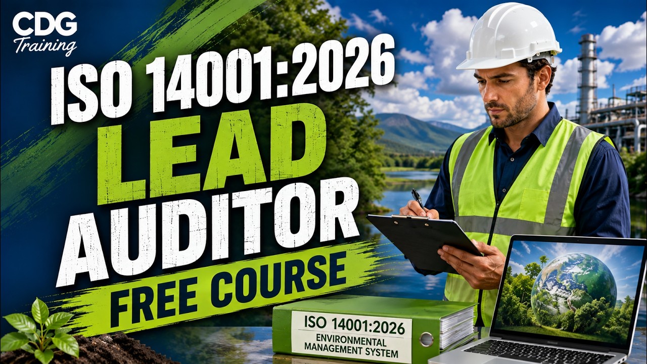 ISO 14001:2026 Lead Auditor Full Course | FREE Environmental Management System Auditor Course