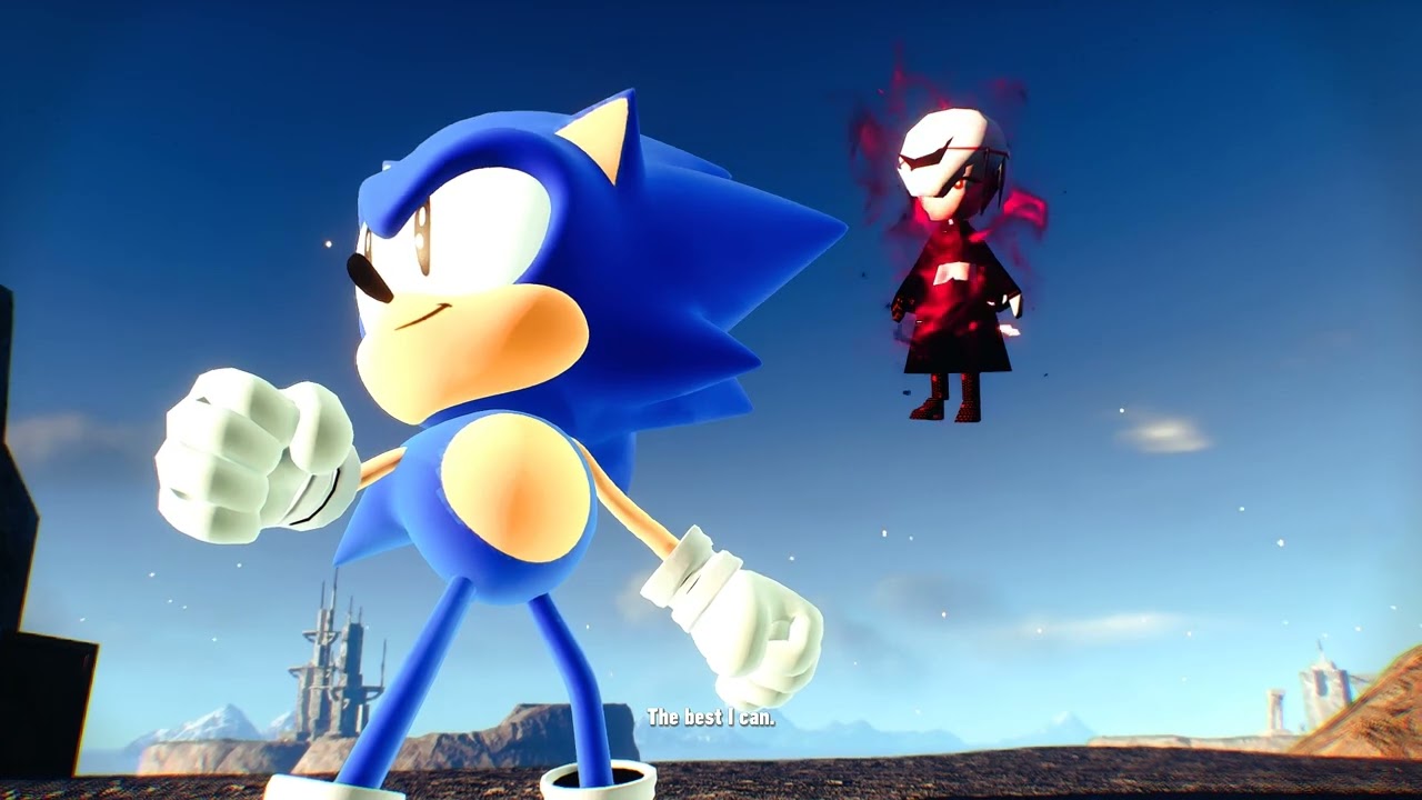 Toei Sonic Is Here - Sonic Frontiers