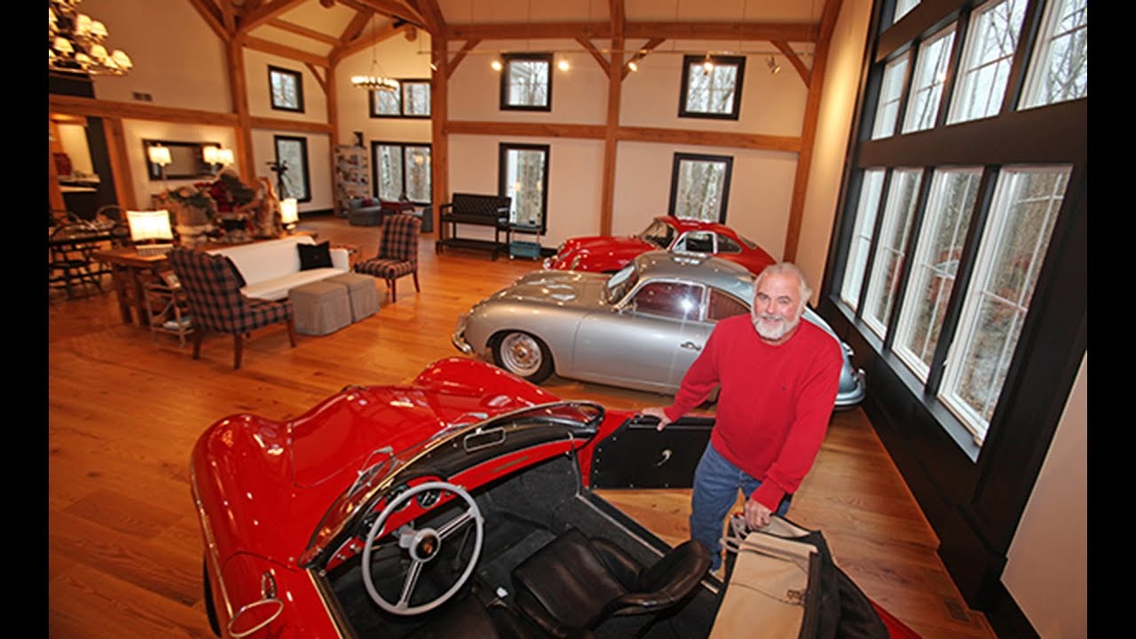 Home has three Porsches in living room