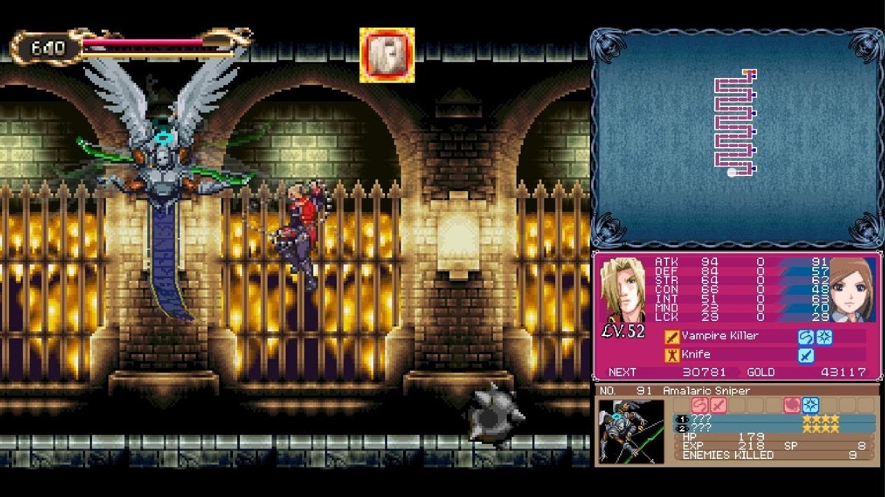 Castlevania: Portrait Of Ruin - Nest Of Evil 005 - Fake Trevor, Fake Grant, & Fake Sypha Boss Fight