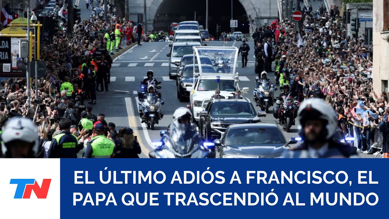 De la misa en la plaza de San Pedro al recorrido por Roma: el conmovedor funeral de Francisco