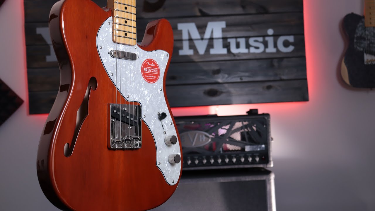 Squier 60s Classic Vibe Thinline Telecaster Demo | Tone Lounge