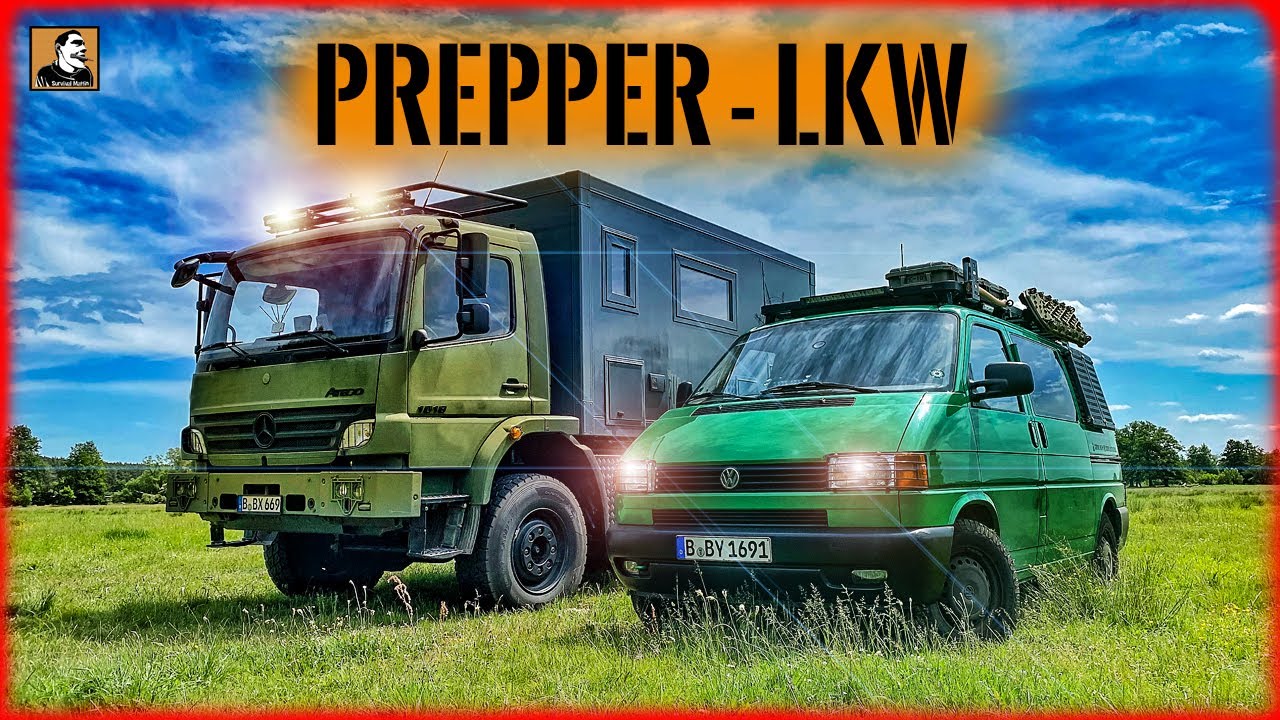 160.000€ PREPPER LKW - Vom Bundeswehrfahrzeug zum SUPER CAMPER | Survival Mattin