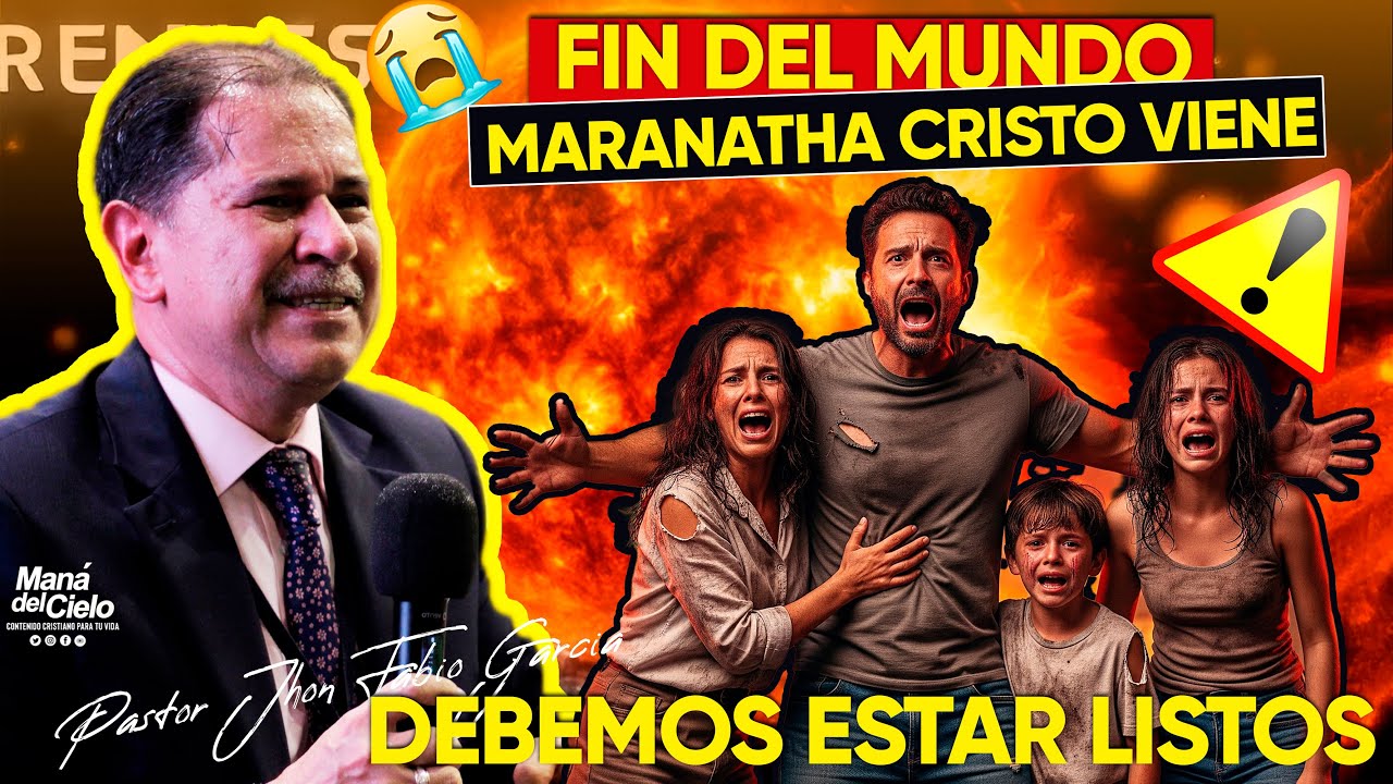🚨NUEVA PREDICA🟡FIN DEL MUNDO😭MARANATHA VAMOS  DESAPARECER/CRISTO VIENE🙌Pastor Jhon Fabio Garcia IPUC