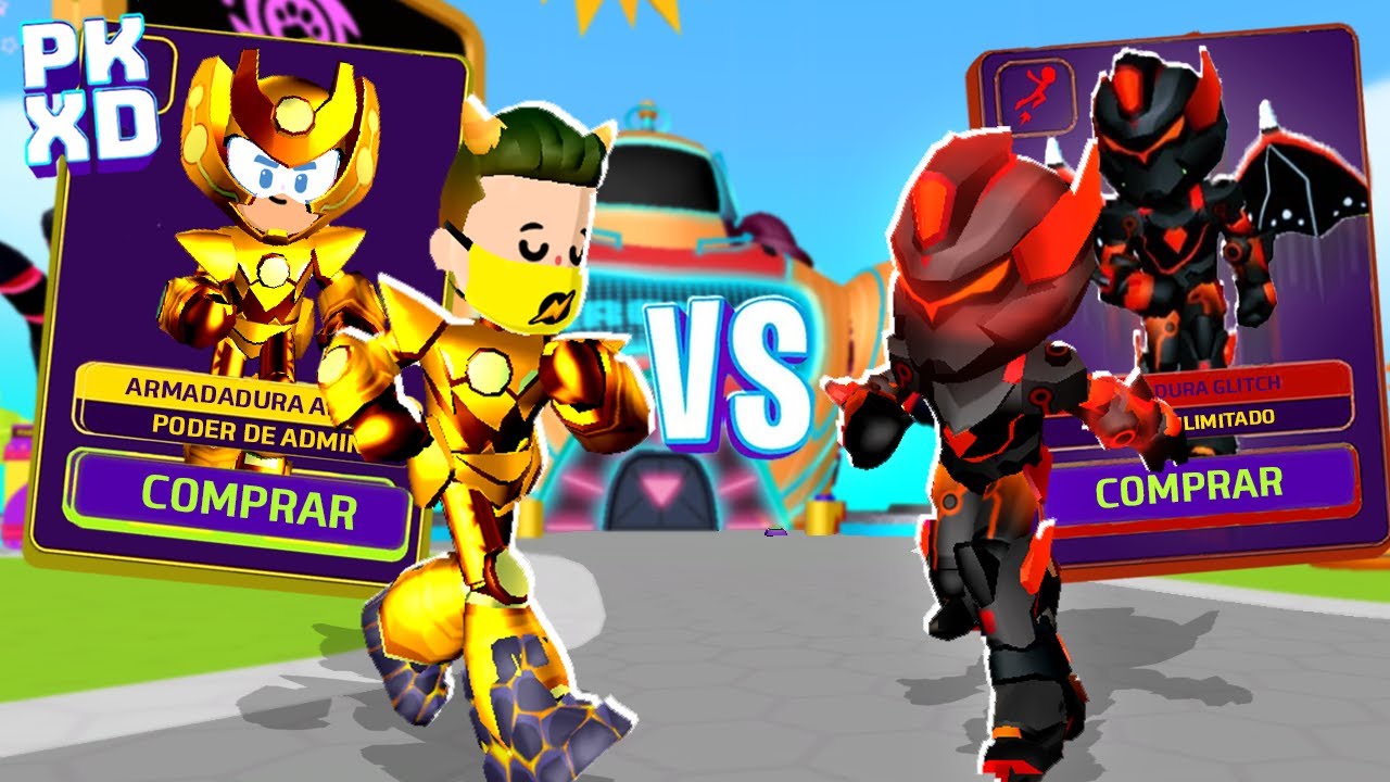 ADMIN VS GLITCH! QUEM É MAIS FORTE??! PK XD