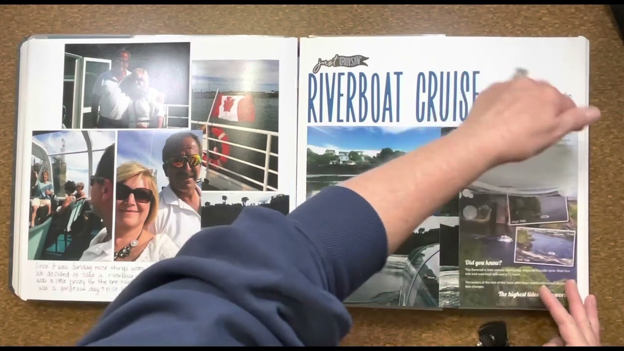 FINALLY! My Completed Travel Scrapbook Album is Here!