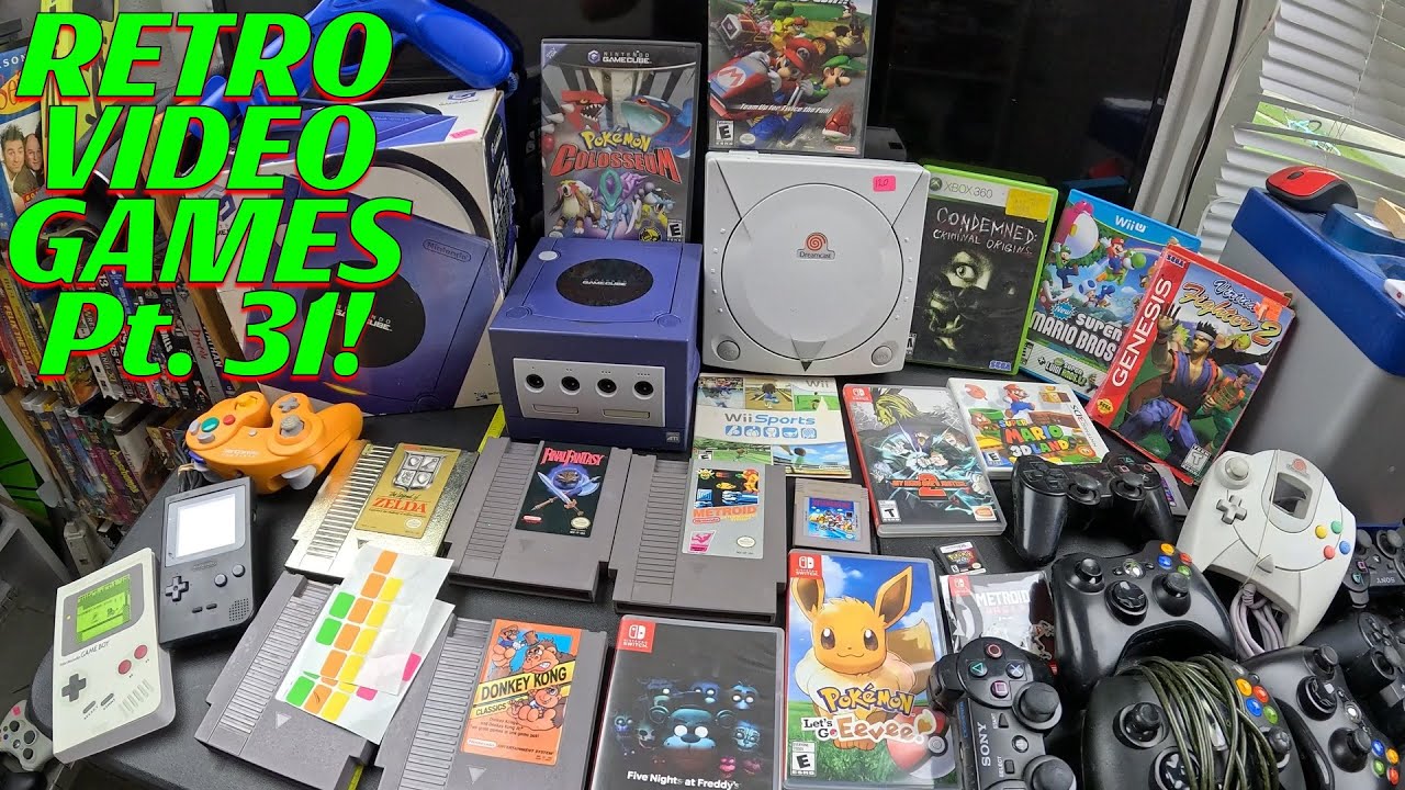 Still buying GameCube, Dream Cast, Nes and Nintendo Switch!! Pokemon colosseum! 