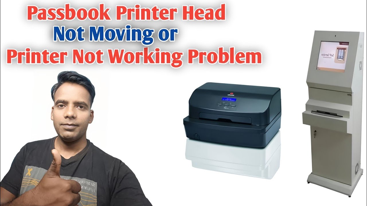 Olivetti Pr2 Plus Passbook Head Not Moving | Olivetti Kiosk Passbook printer Not Working | Error