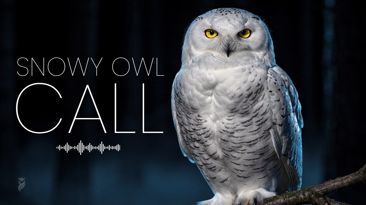 Snowy Owl — Real Calls Recorded in the Wild | Pure Arctic Sound