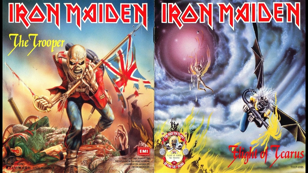 Iron Maiden | FLIGHT OF ICARUS - THE TROOPER | Full Album Single (1990)