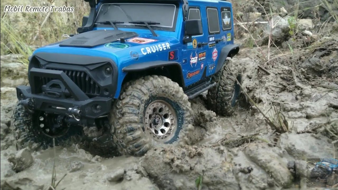 1/10 Scale RC Car : RGT EX86100 V2 Goes Through The Mud