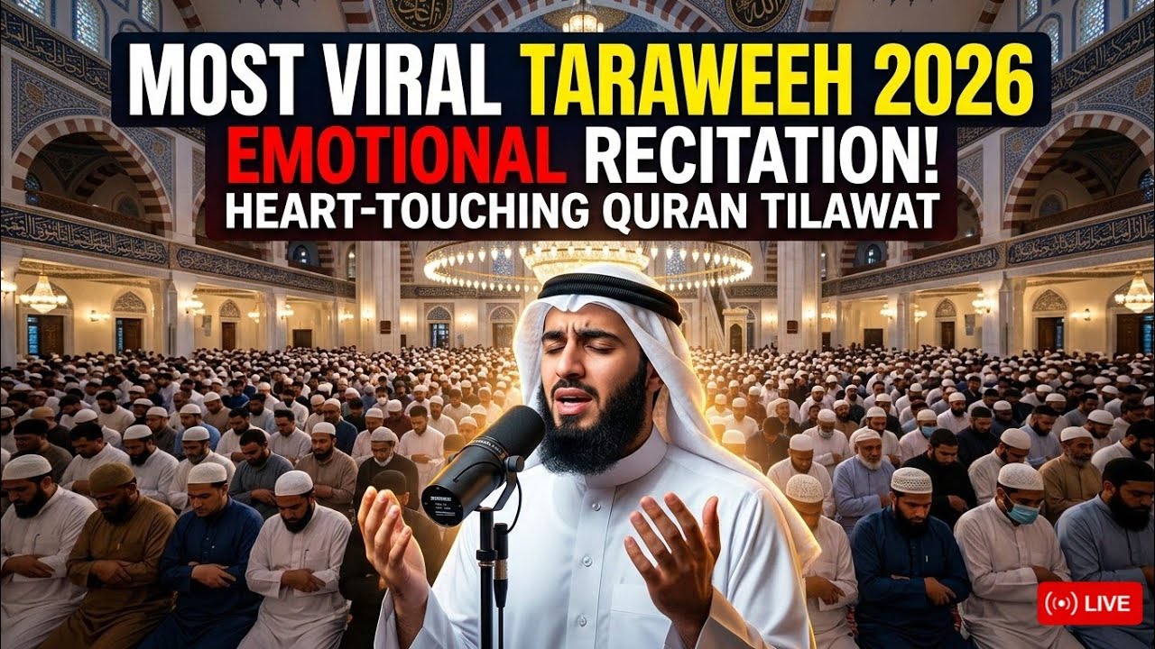 Most Viral Taraweeh Recitation 2026 | Emotional Quran Tilawat ! Beautiful recitation during taraweeh