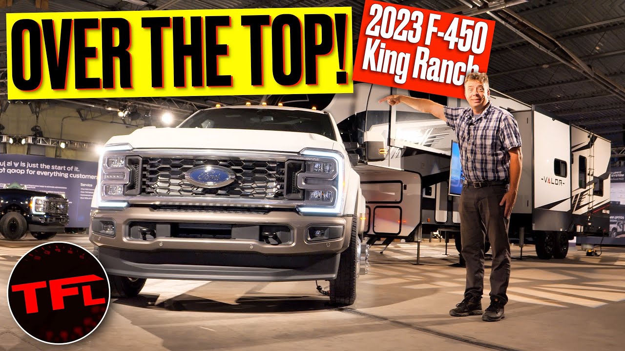 2023 Ford F-450 King Ranch: Still Here, Still Huge and Packing TONS of New Tech!