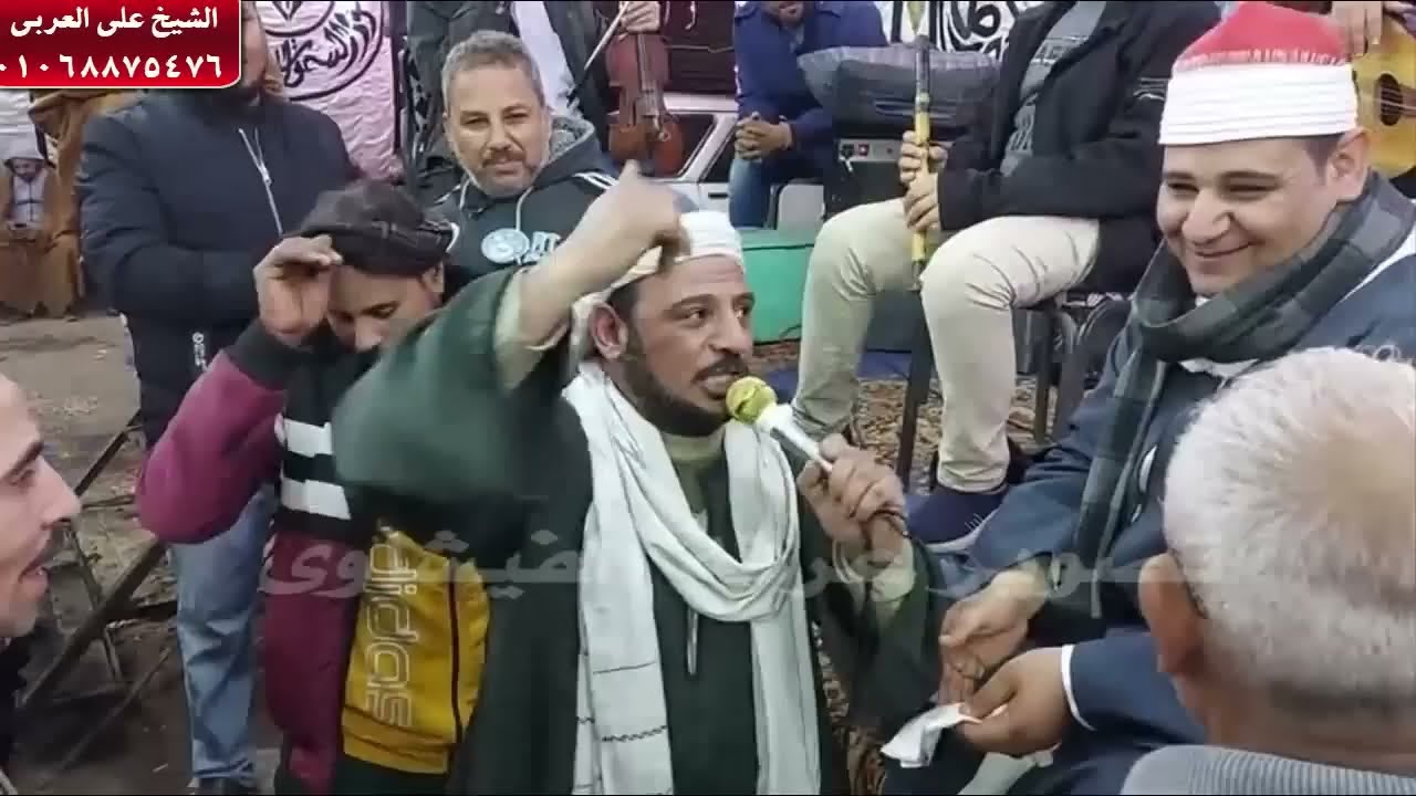 فرح شيخ العرب مصطفى محمدى والشيخ على العربى واحلى سهره بعرب ابو عيد