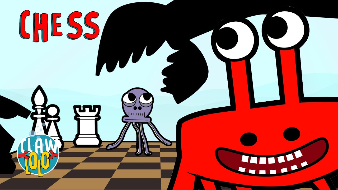 Gaming and Dancing! 🎵🎵 Clawlolo 🌊 Chess ♟️🐙 Underwater Songs for Kids 🎶🐡