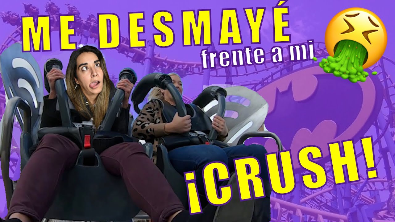¡Me DESMAYÉ enfrente de mi CRUSH! En SIX FLAGS 🤢 | Story time